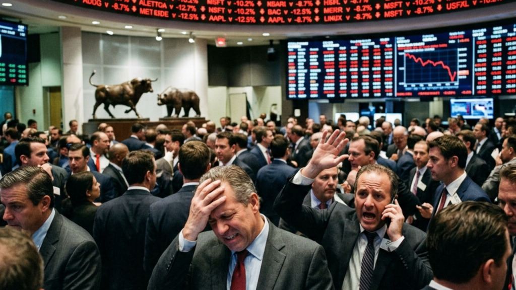 stock market going down
