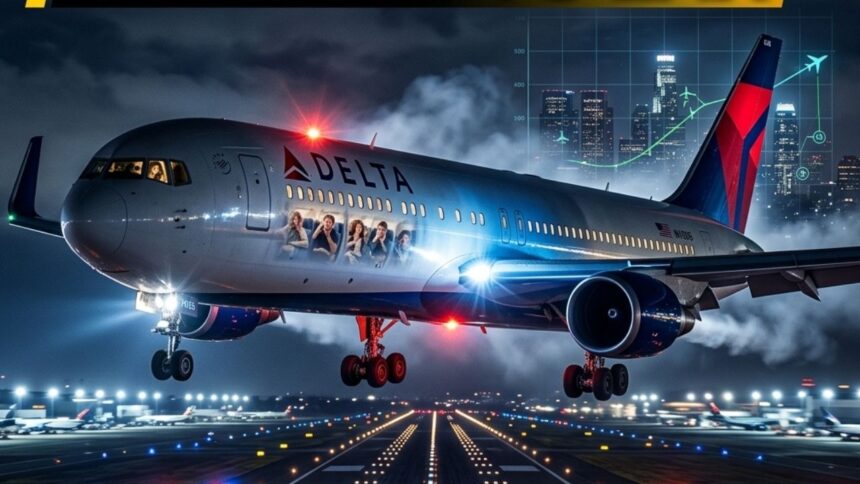 delta flight dl275 diverted lax​