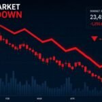 stock market going down​