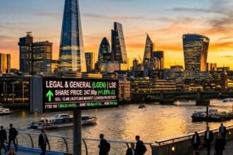 legal and general share price​
