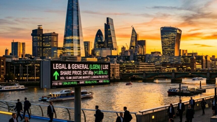 legal and general share price​